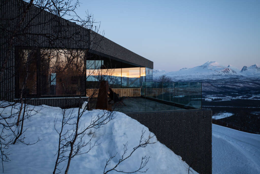 Escape to this concrete cabin in Norway by Hamran/Johansen Arkitekter