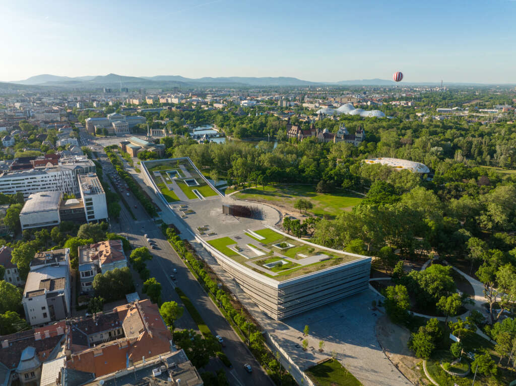 NAPUR Architects complete new landscape-inspired Museum of Ethnography in Budapest