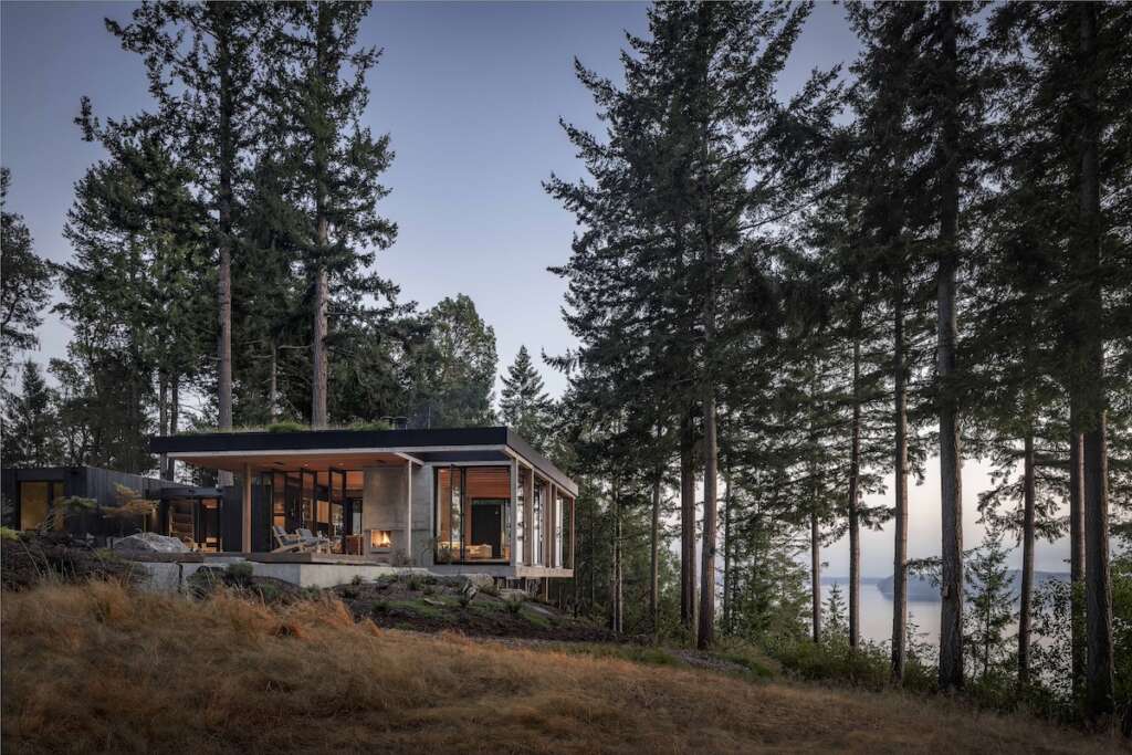 Escape to this getaway house in Washington state designed to be overlooked