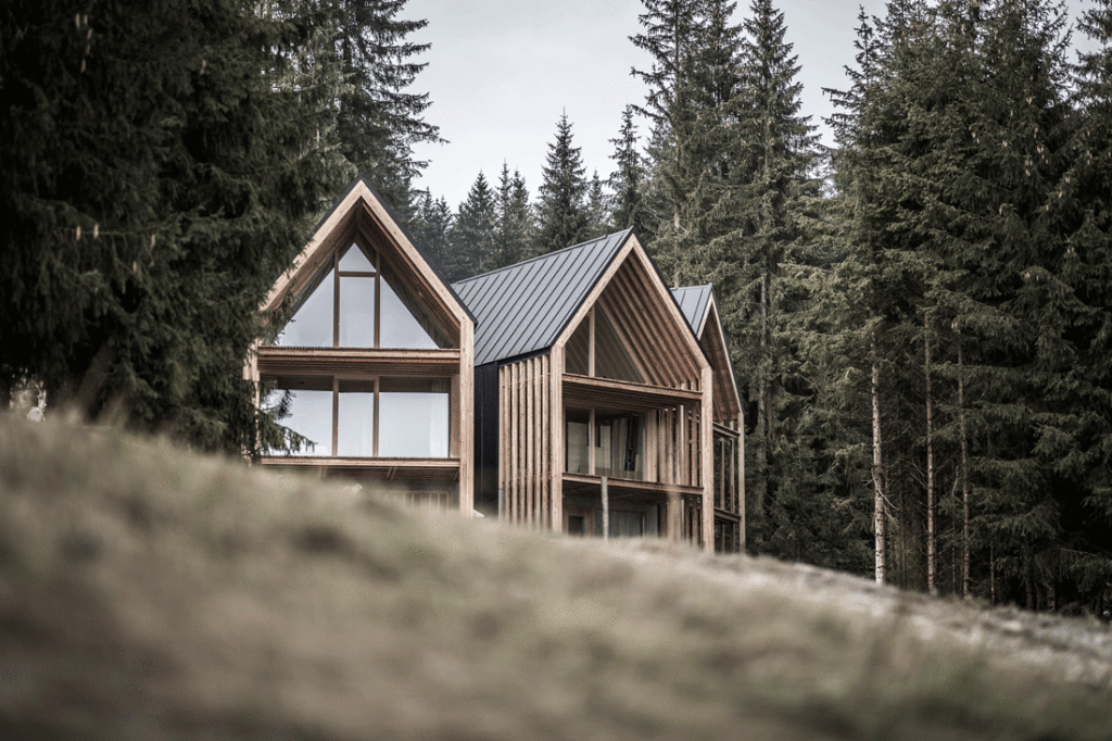 Escape to these Forest Chalets in South Tyrol