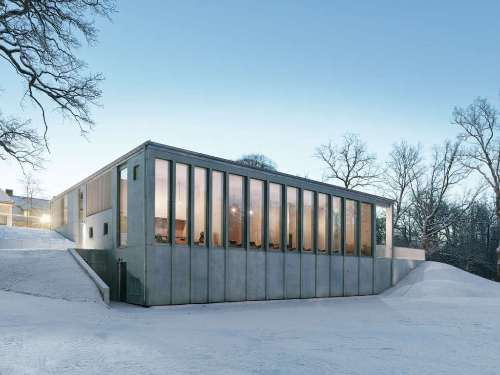 Swedish spa features a bath, sauna, rain, waterfall, and steam
