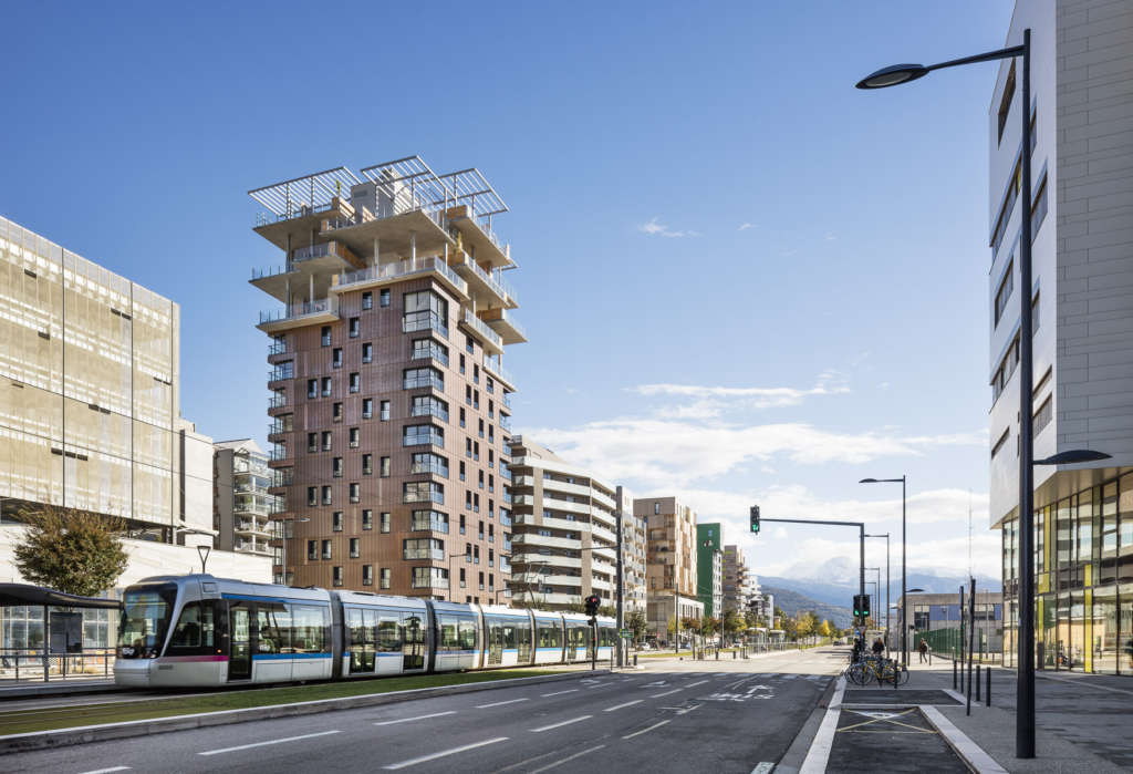 Maison Edouard François designs apartment with stacked terraces on its roof