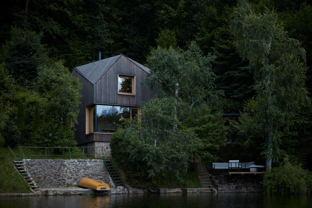 This cottage in the Czech Republic is inspired by a ship cabin