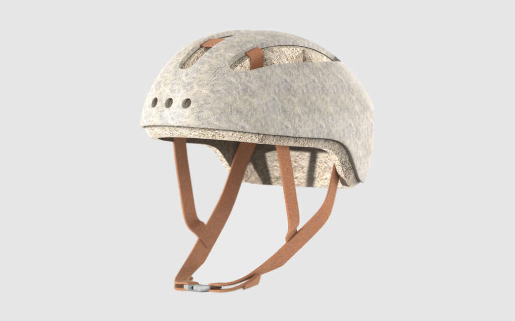 StudioMOM creates 100% biodegradable bicycle helmet