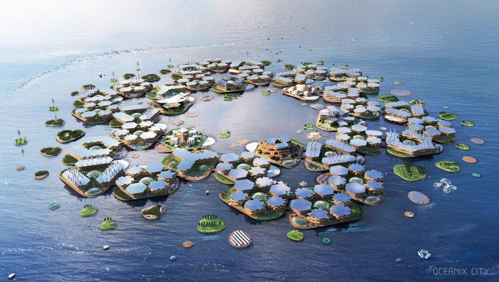 BIG and Partners Unveil Oceanix City at the United Nations