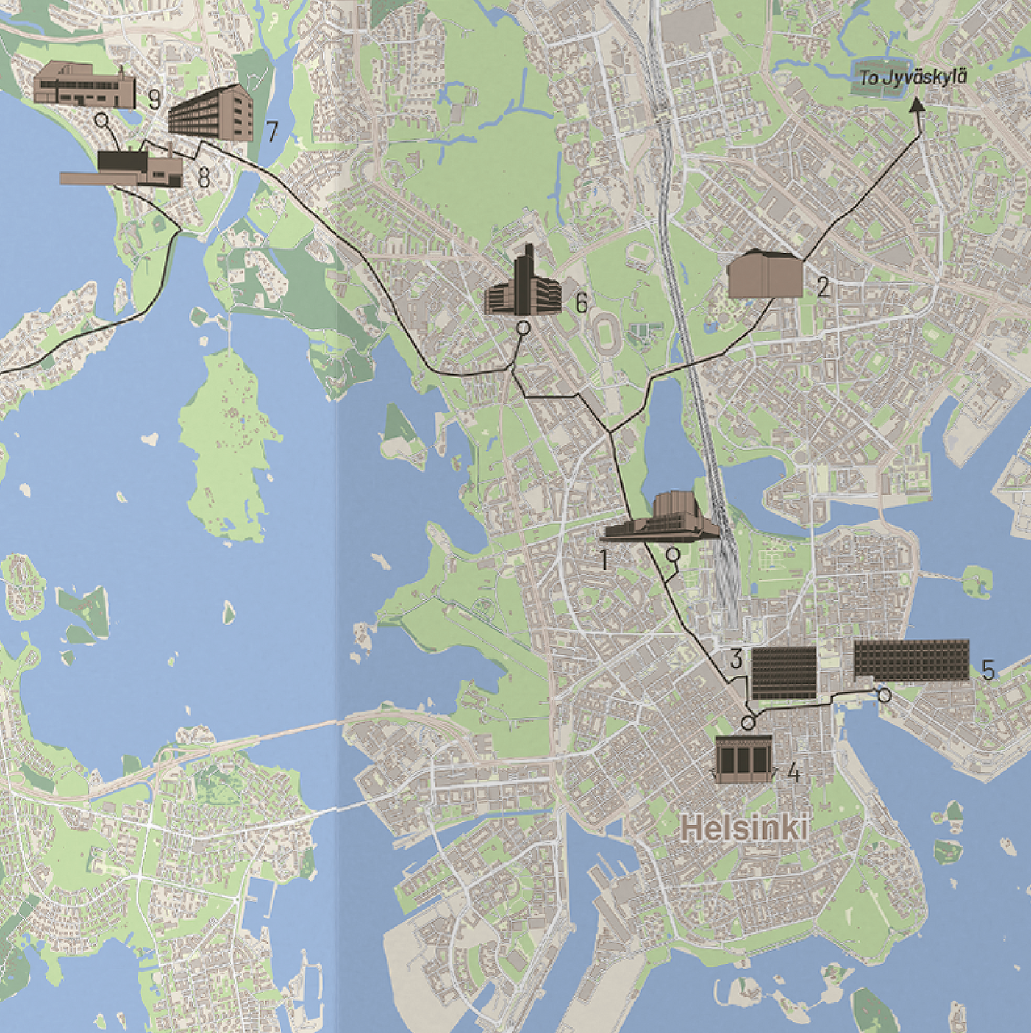 Alvar Aalto in Helsinki & Finland