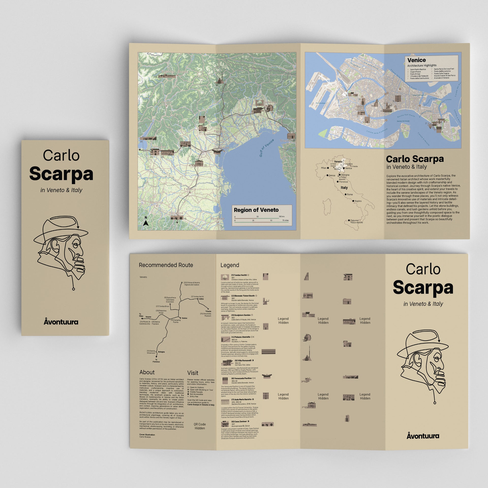 Carlo Scarpa in Veneto & Italy