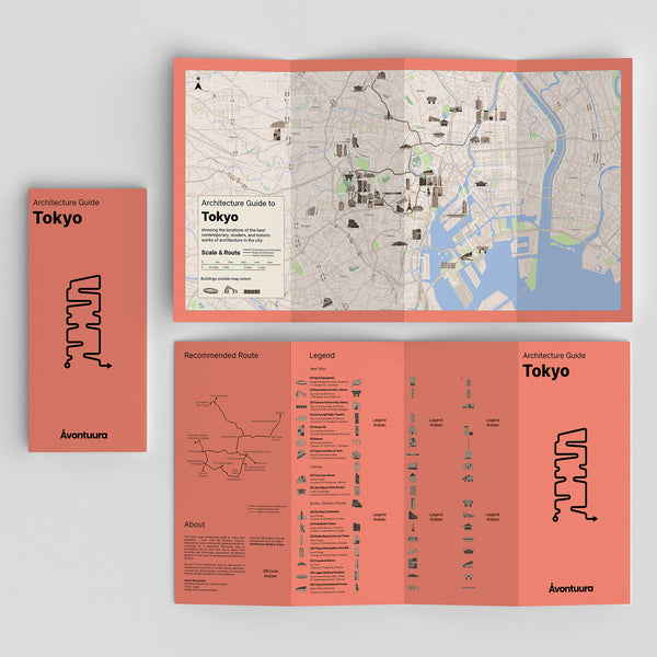 地図・旅行ガイド an architectural guide Tokyo-mock-