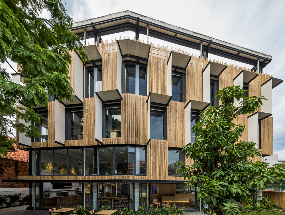 T3 Architects complete bamboo office renovation in Saigon - Åvontuura