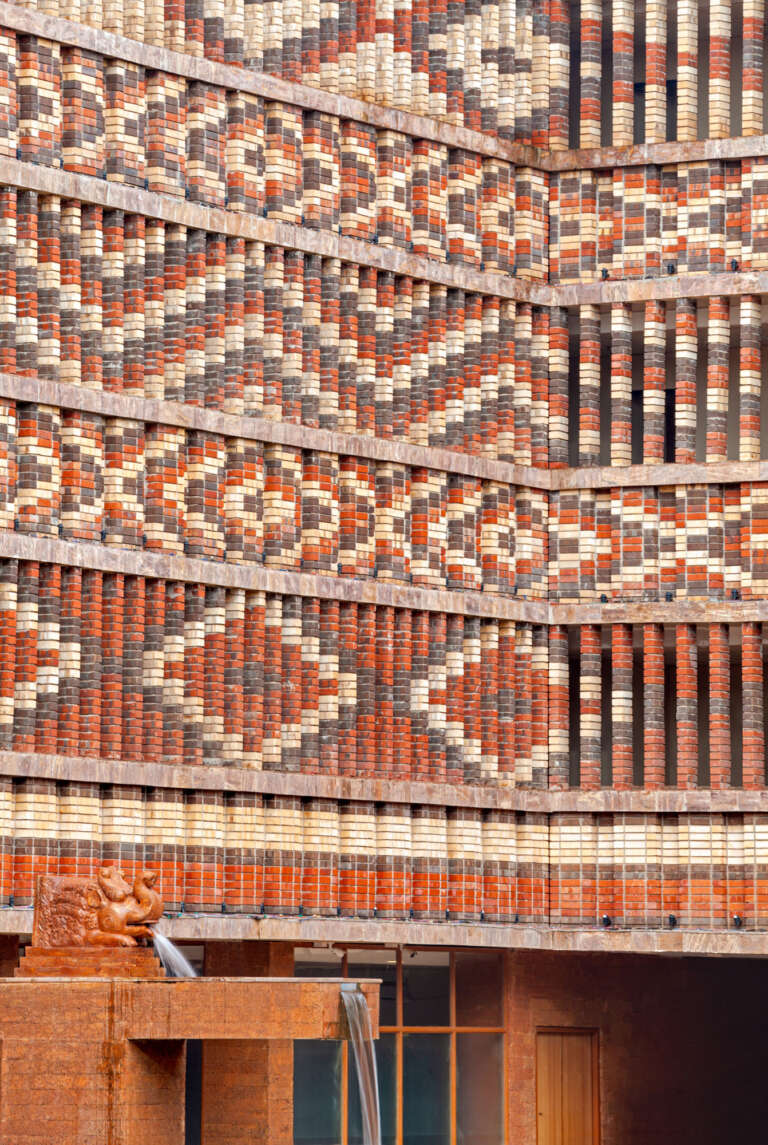 Studio Lotus Design Government Building In India With Ornate Brick ...