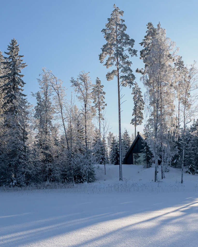 Architecturestudio NOAN complete a forest chapel in the Finnish ...