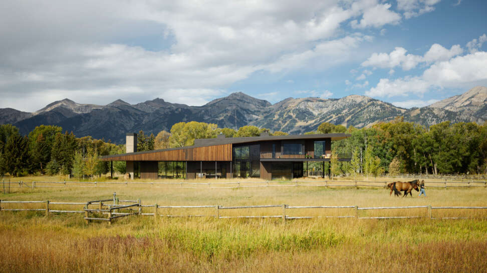 CLB Architects designs Black Fox Ranch, a home that restores and ...