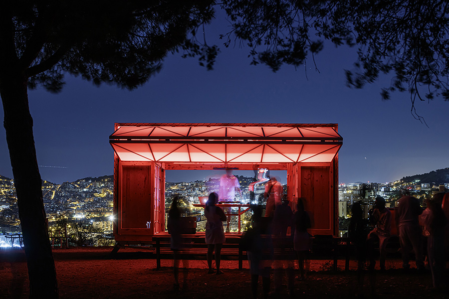 MO.CA IAAC Mobile Home Barcelona Spain Dowel-Laminated Timber